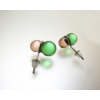 Picture 3/3 -GREEN BALLOON EARRING