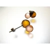 Picture 1/4 -ORANGE BALLOON EARRING