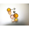 Picture 3/4 -ORANGE BALLOON EARRING