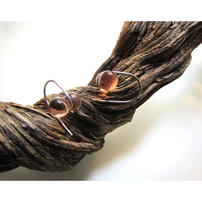 ROSE DRAGONFLY EARRING