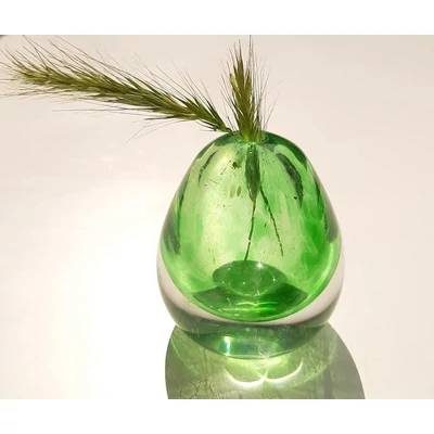 GREEN EGG VASE