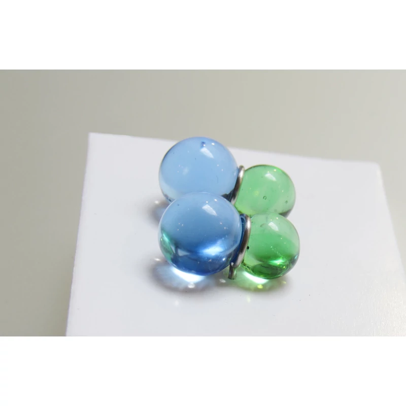 BLUE BALLOON EARRING