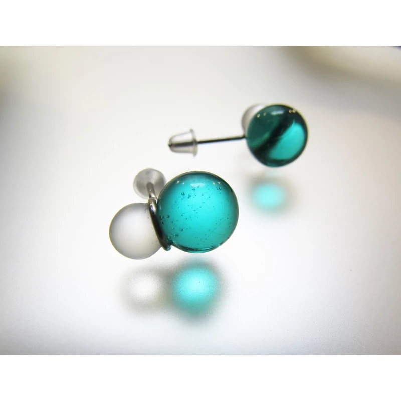 TURQUISE BALLOON EARRING