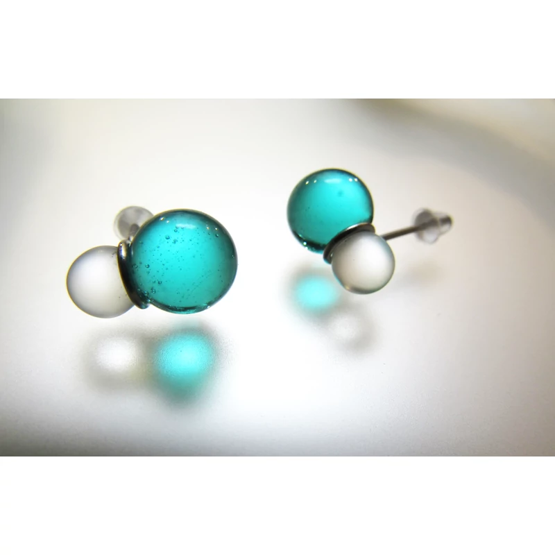 TURQUISE BALLOON EARRING